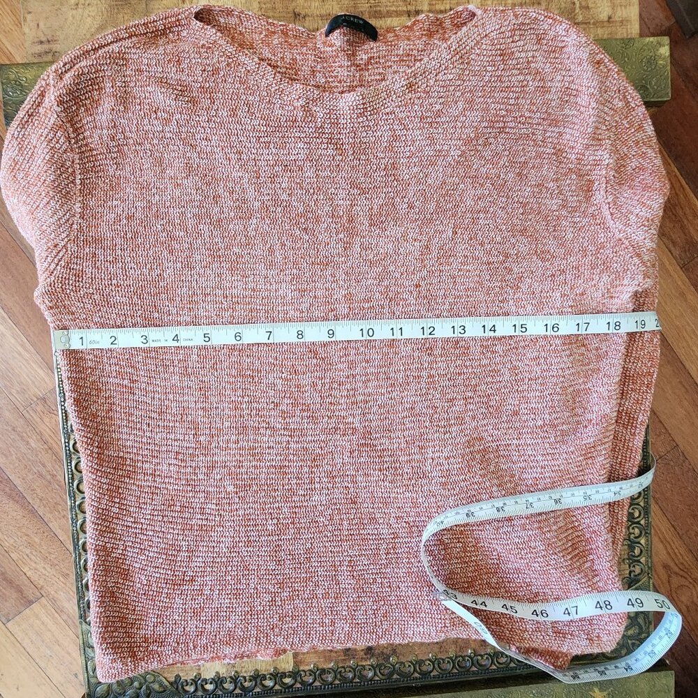 J. CREW Rust Orange Knit Sweater Size XXS - Picture 8 of 8